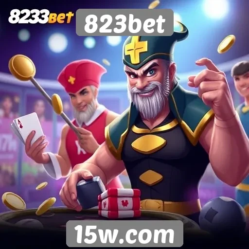Variedade de jogos disponíveis na 823bet